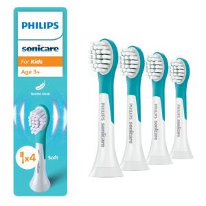 Rezerve PHILIPS Sonicare Kids Compact HX6034/90, Pachet de 4 capete