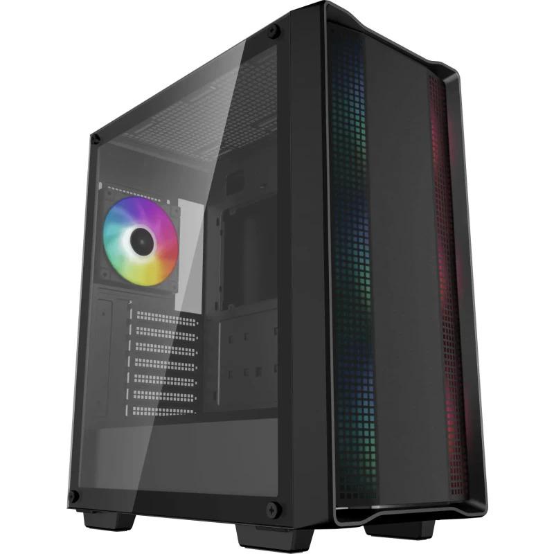 Carcasa DEEPCOOL CC560 ARGB V2, RGB, Mid Tower, Black