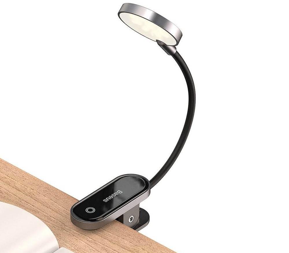 Lampa pentru citit Baseus Comfort, LED, 3 trepte intensitate luminoasa, - imagine 3