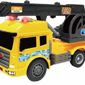 VEHICULE CU LUMINI, SUNETE SI FRICTIUNE, SCARA 1/14, 27CM,