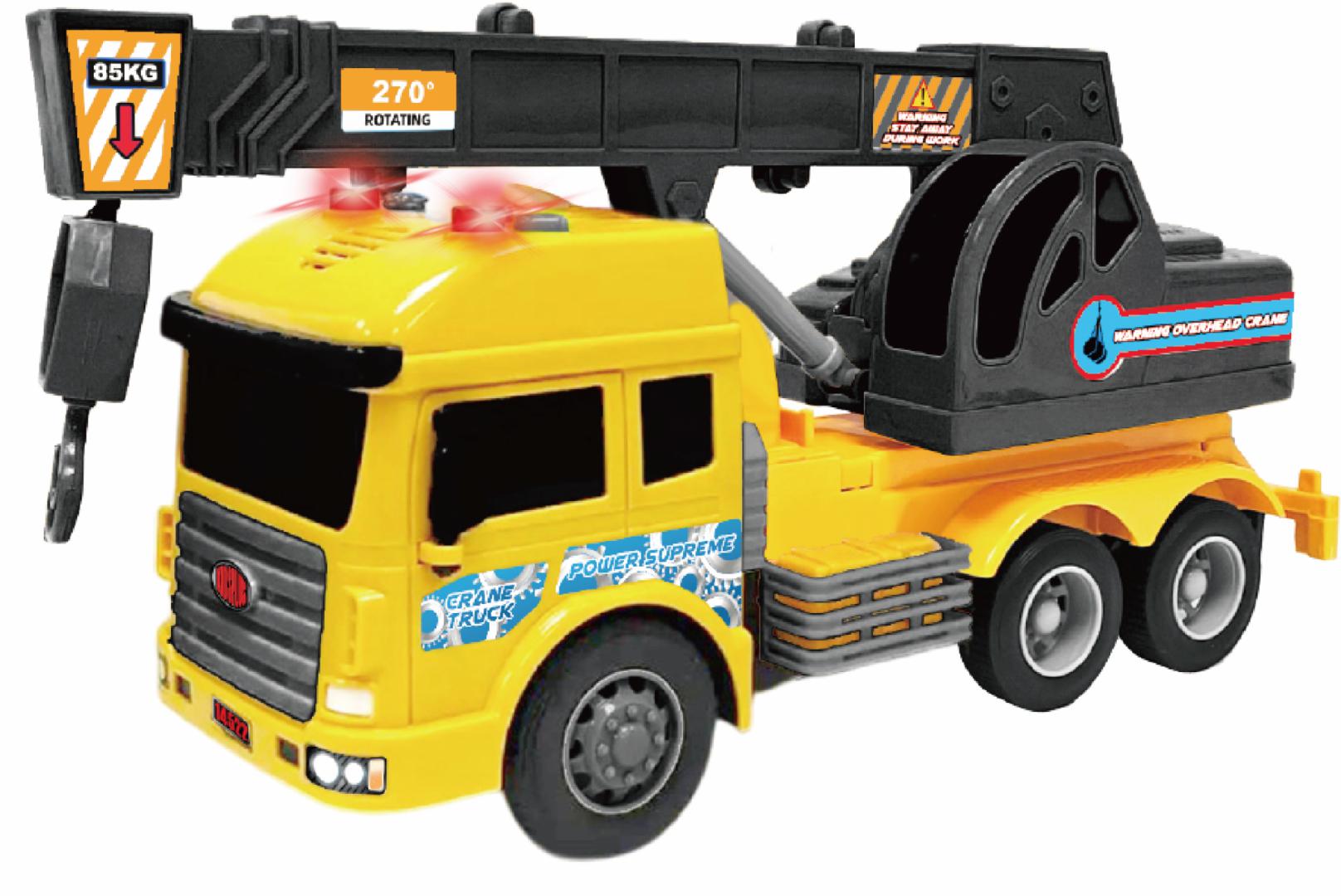 VEHICULE CU LUMINI, SUNETE SI FRICTIUNE, SCARA 1/14, 27CM,