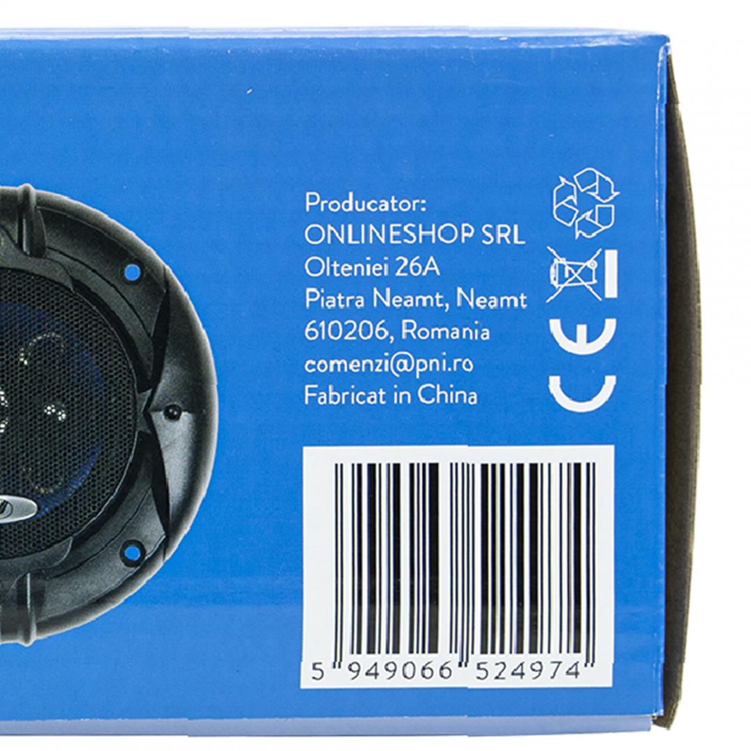 Difuzoare auto coaxiale PNI HIFI400, 80W, 4 Ohm, 10 cm, - imagine 7