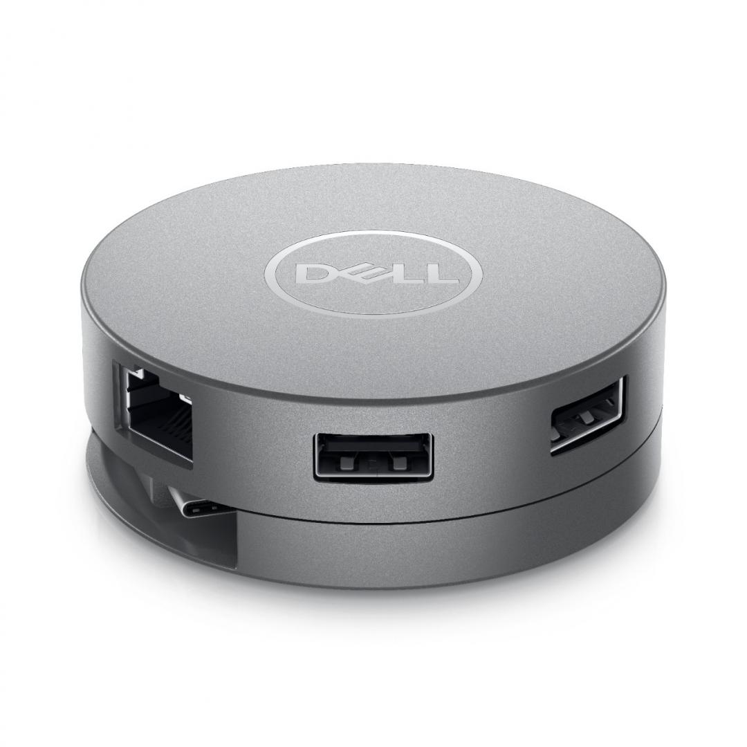 Docking station Dell DA310, USB Type-C, 90W, Gri, 3 ani - imagine 3