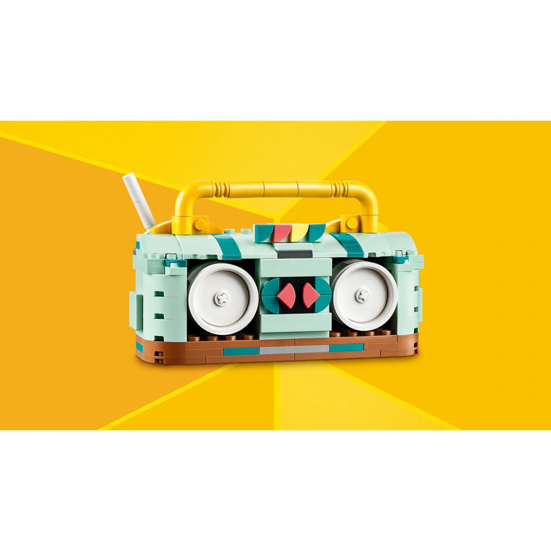 PATINA CU ROTILE RETRO, LEGO 31148 - imagine 7