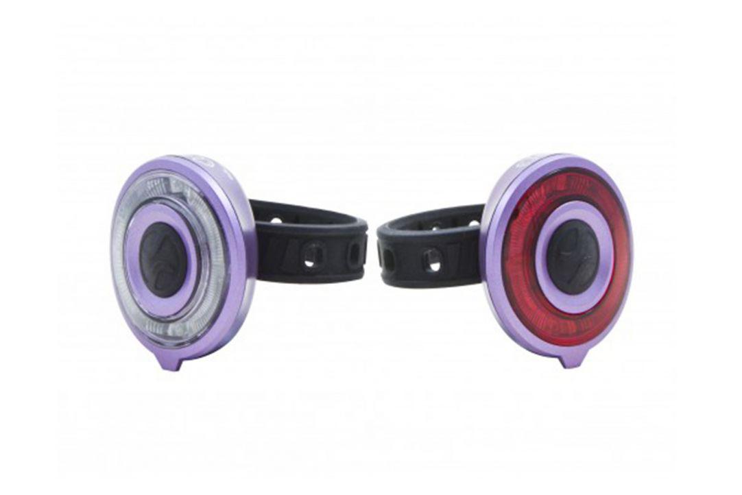 Set lumini far+stop, 2 LED-uri rosii, 2 LED-uri uri albe,