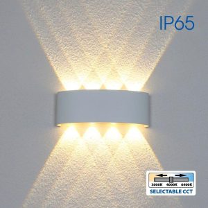 Aplica LED Vivalux ARUBA, 8W, 600 lm, lumina alba(3000K-4000K-6400K), 24°,