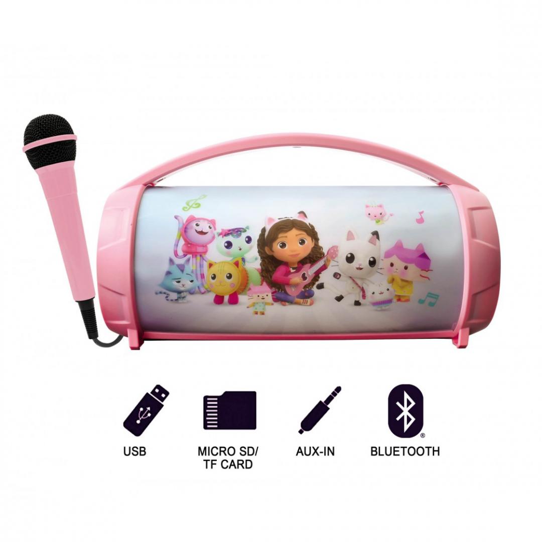 BOXA CU MICROFON SI LUMINI, GABBY - imagine 4