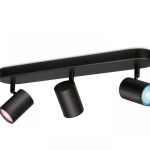 Spot LED RGB WiZ Imageo, Wi-Fi, Bluetooth, 3x4.9W, 1035 lm,