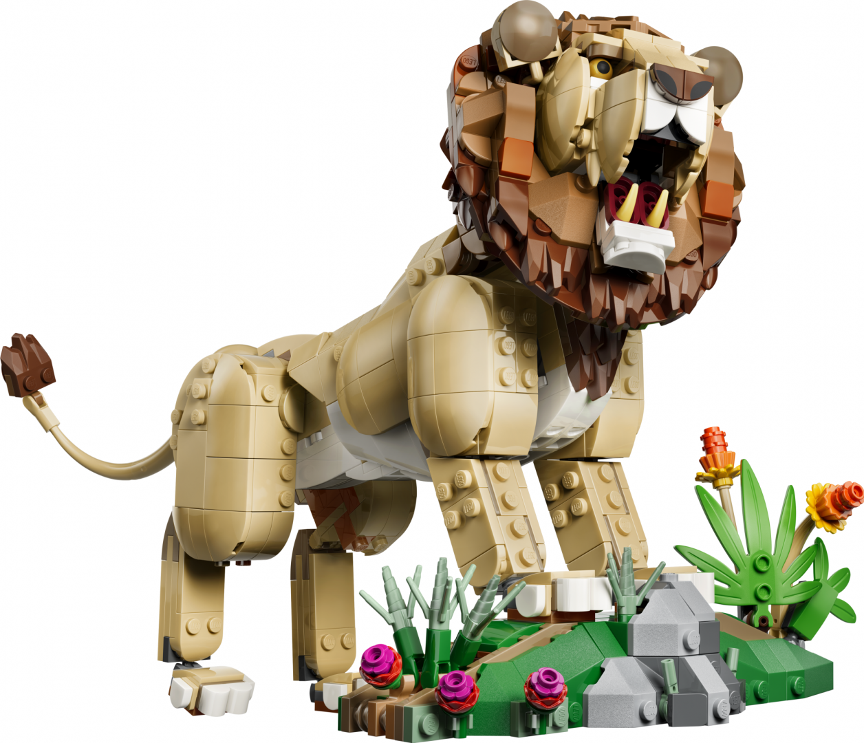 ANIMALE SALBATICE:LEU MAIESTUOS LEGO31386 - imagine 5