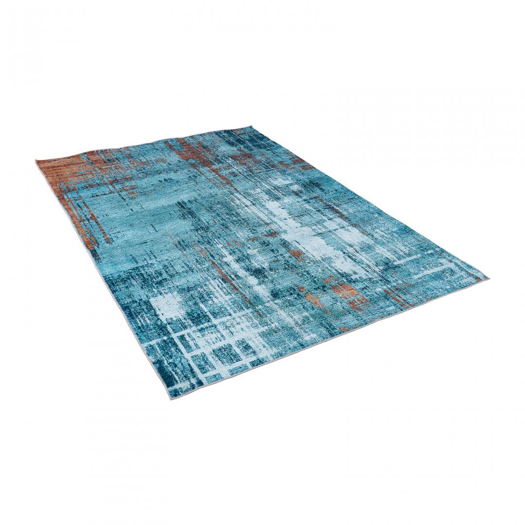 Covor printat, MIST 160x230 cm, lavabil cu spate antialunecare, inaltime - imagine 4
