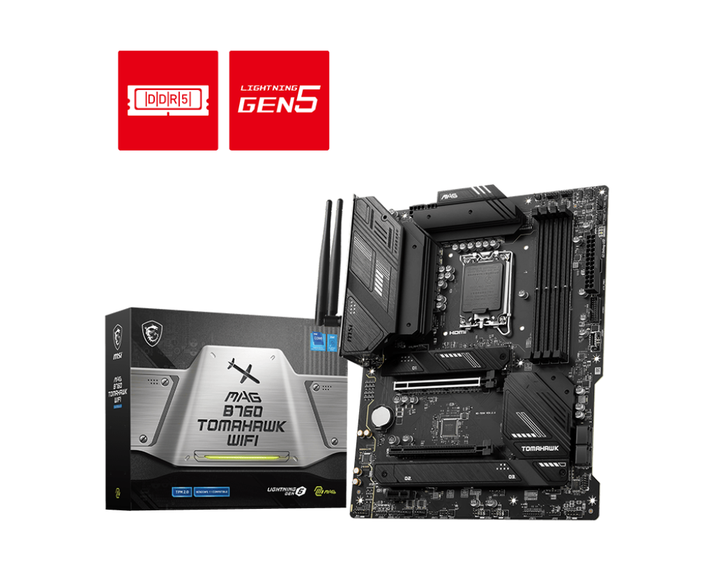 Placa de baza MSI MAG B760 TOMAHAWK WIFI, Socket 1700,