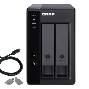 Extensie USB QNAP TR-002 2-Bay, 2.5/3.5 SATA 6Gbps HDD (neincluse),