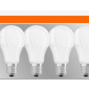 5 Becuri LED Osram Base Classic A, E27, 8.5W (60W),