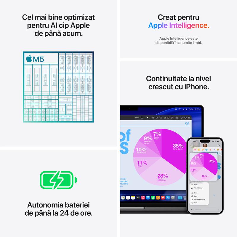 MacBook Pro 14.2"/Apple M5 (CPU 10-core, GPU 10-core, Neural Engine - imagine 7
