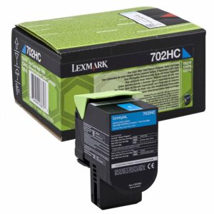 Toner Lexmark 702HC R, Cyan