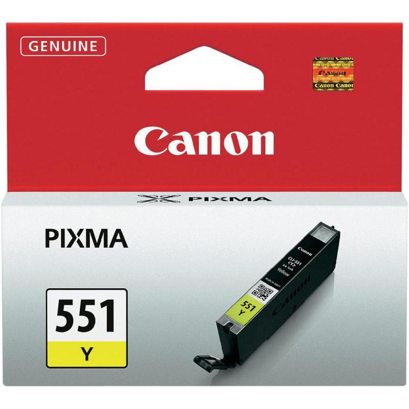 Cartus Canon CLI-551Y, galben