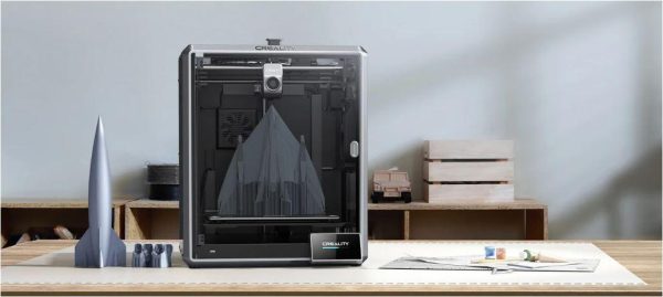 Imprimanta 3D Creality K1 MAX, Tehnologie FDM, viteza printare 600mm/s, - imagine 3