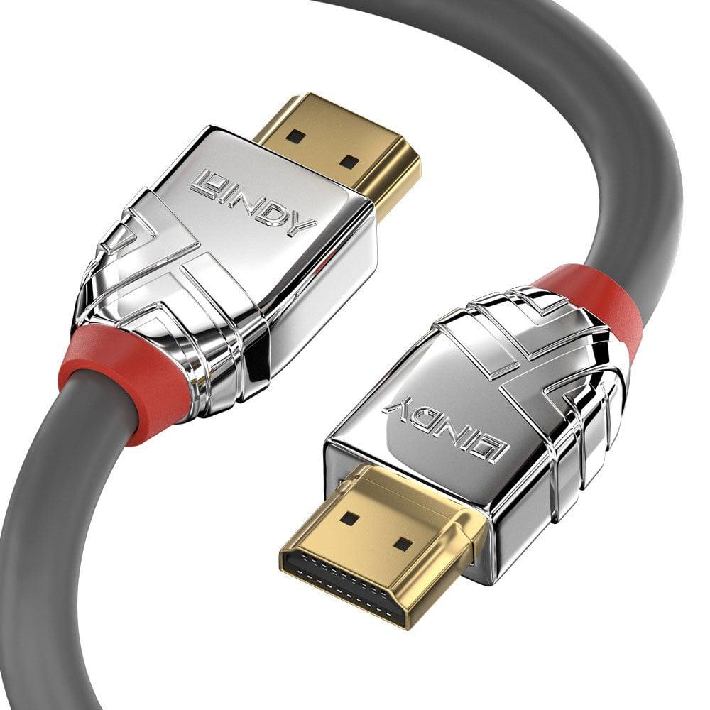 Cablu Lindy LY-37874, High Speed HDMI, 5m, Cromo Line - imagine 3