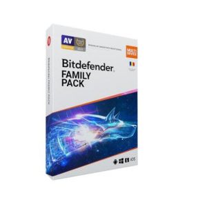 Licenta retail Bitdefender Family Pack - protectie anti-malwarecompleta pentru toata