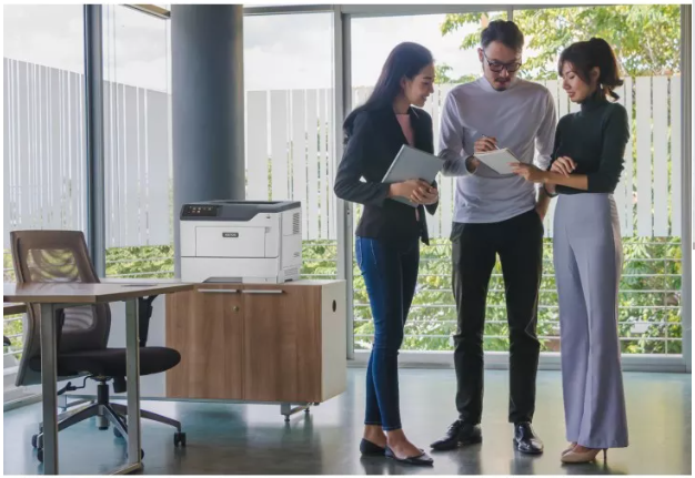 Imprimanta Laser Xerox B410V_DN, Monocrom, format A4, USB + LAN - imagine 5