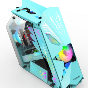 Carcasa PRO GAMING HERCULE, RGB, Mid Tower, Blue