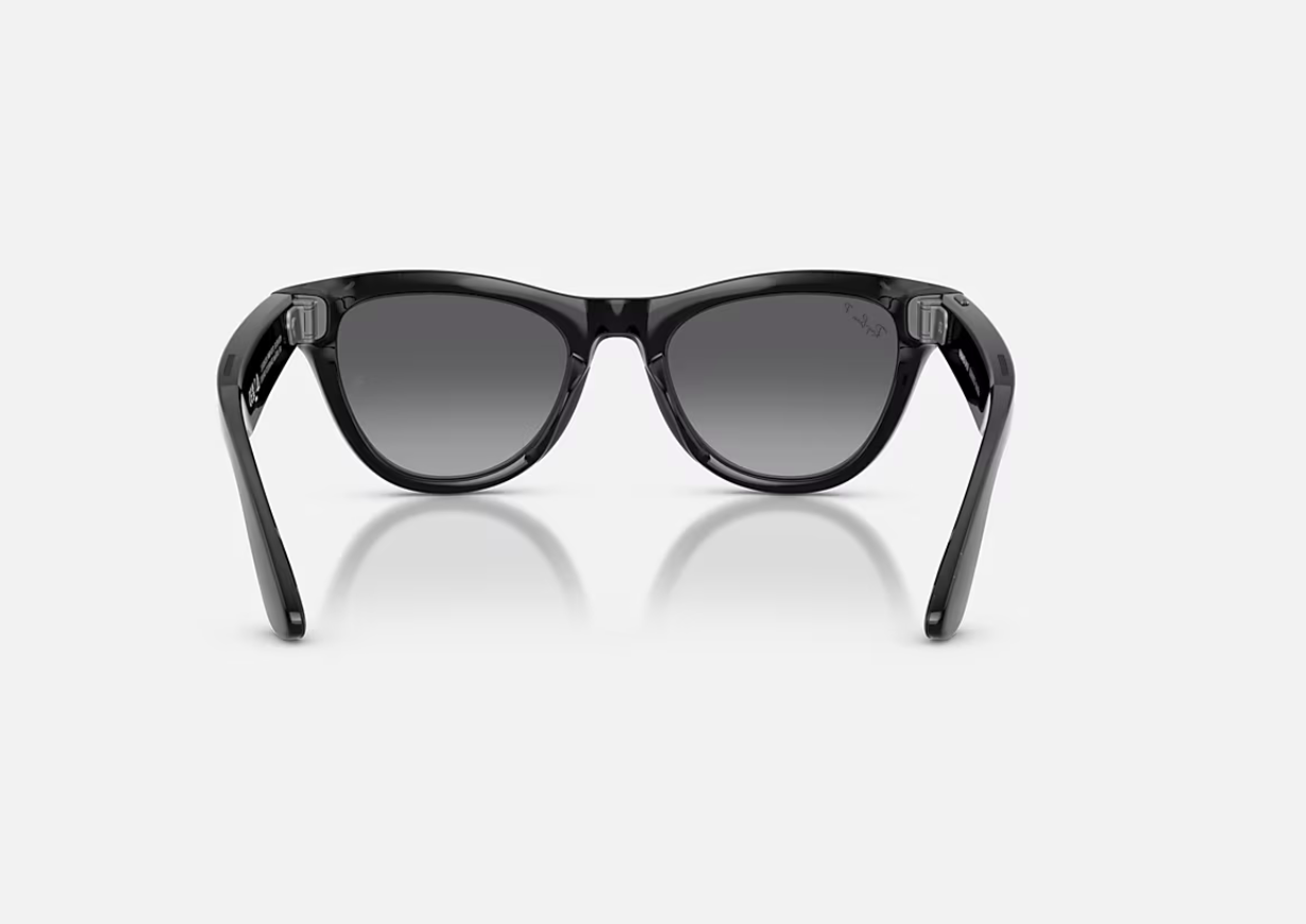 RayBan Meta SKYLER High Bridge Fit - Shinny Black - - imagine 5