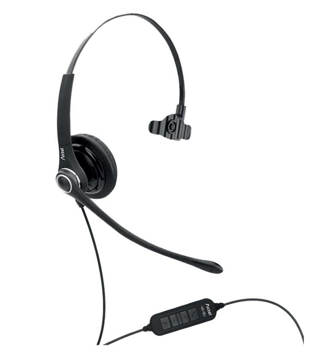 Casti Head-band Axtel PRO XL mono NC WB, Wired, noise-canceling,
