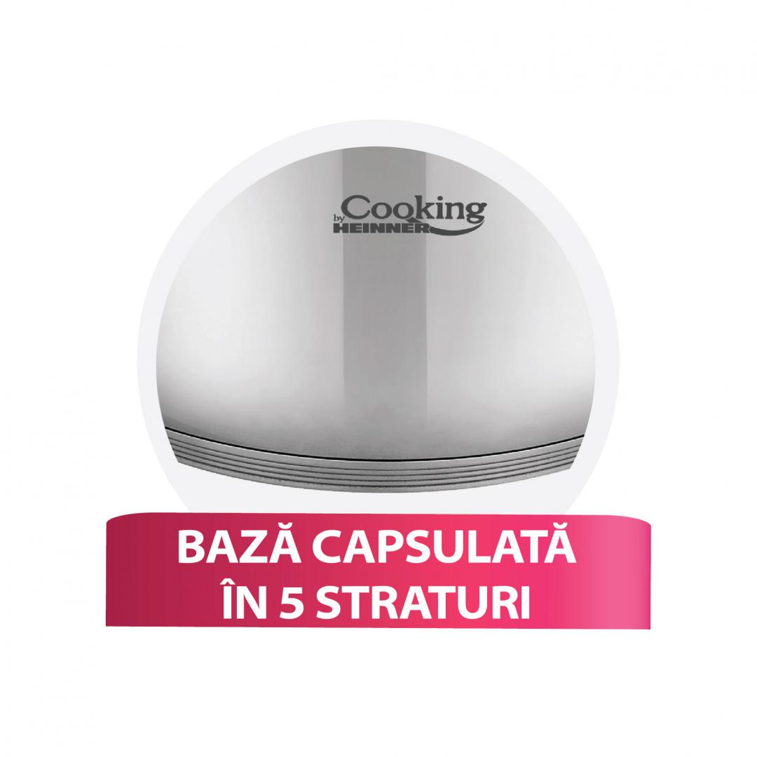 SET GATIT DIN INOX 8 PIESE, VICTORIA, COOKING BY HEINNER - imagine 10