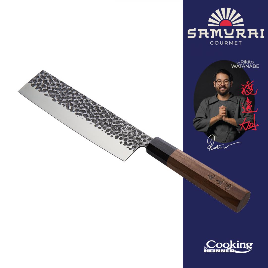 CUTIT NAKIRI 18 CM, RIKITO WATANABE, SAMURAI GOURMET, COOKING BY
