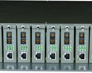"14-Slot Media Converter Chassis SPEC: 14-Slot, Rackmount FEATURE: Redundant Power