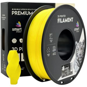 Filament 3D Smart Print, Diamentru 1.75mm, Greutate: 1KG, Culoare: GALBEN,