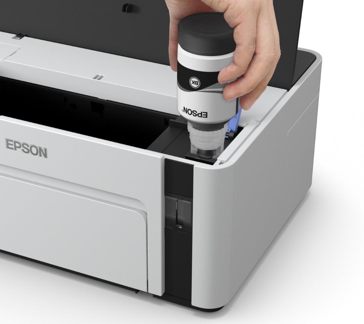 Imprimanta inkjet Epson M1120, CISS, A4 Monocrom, format A4, USB/Wi-Fi - imagine 4
