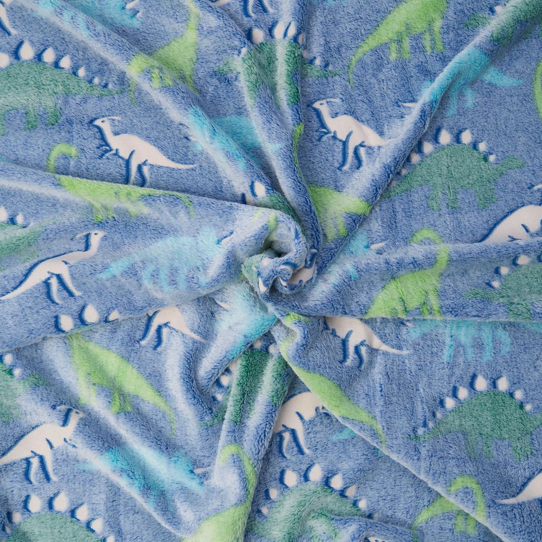 Patura model fosforescent,Dino,160x200 - imagine 5