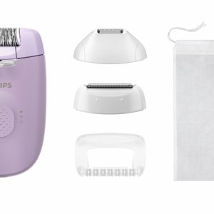 Epilator PHILIPS Seria 4000 BRE257/00, 2 setari de viteza, Cap