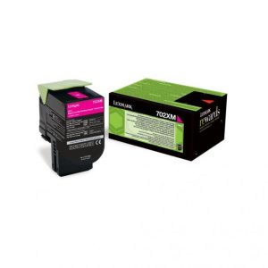 Toner Lexmark 702XM R, Magenta
