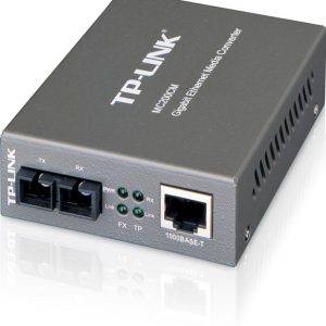 "Omada 10/100/1000 Mbps RJ45 to 1000 Mbps Multi-mode SC Fiber