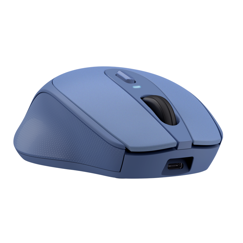 Mouse Wireless Trust Zaya, 1600 DPI, Albastru - imagine 5