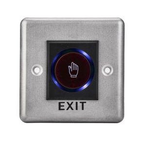 Buton de iesire cu infrarosu, incastrabil, ND-EB15-1; Iesirecontact:NO/NC; Icon: hand; LED