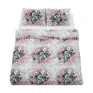 Lenjerie dubla 100% bumbac,4 piese, Vera