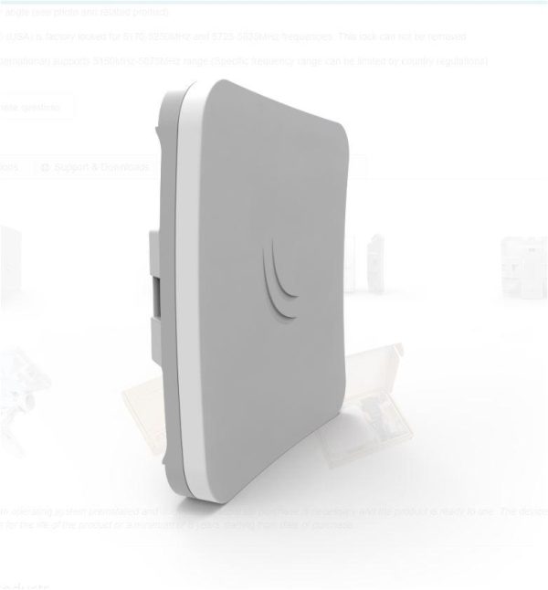 Mikrotik RBSXTSQ5ND SXTsq Lite 5 compact CPE, 16dbi, 5Ghz, outdoor,