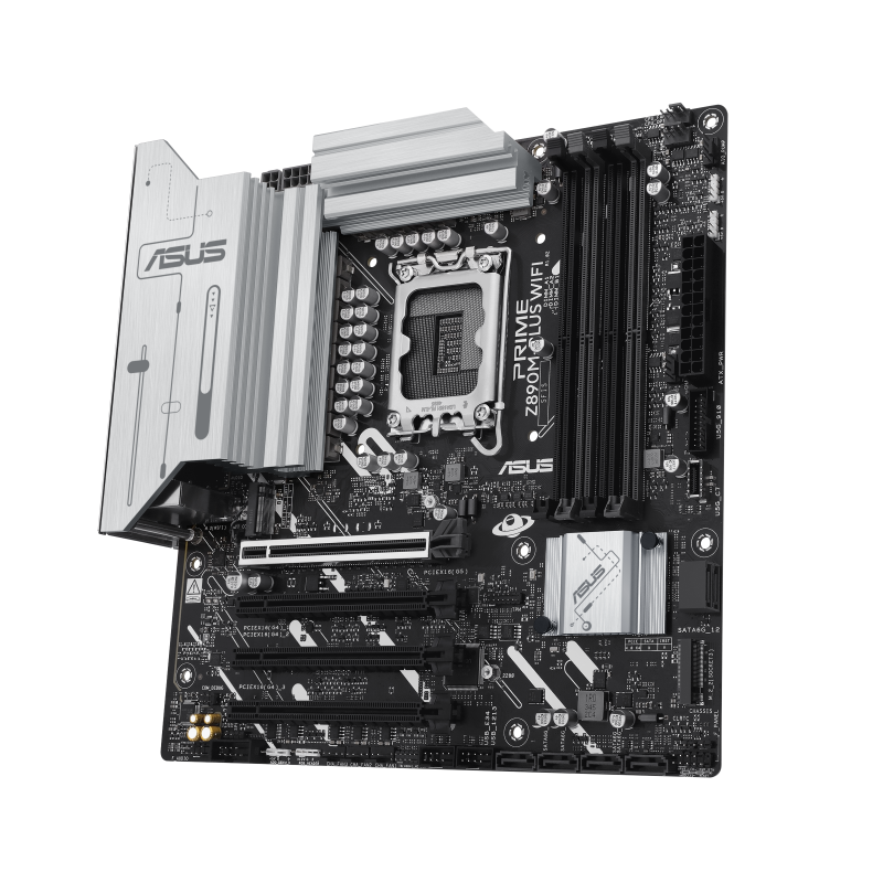 Placa de baza ASUS PRIME Z890M-PLUS WIFI, Socket 1851, DDR5, - imagine 3