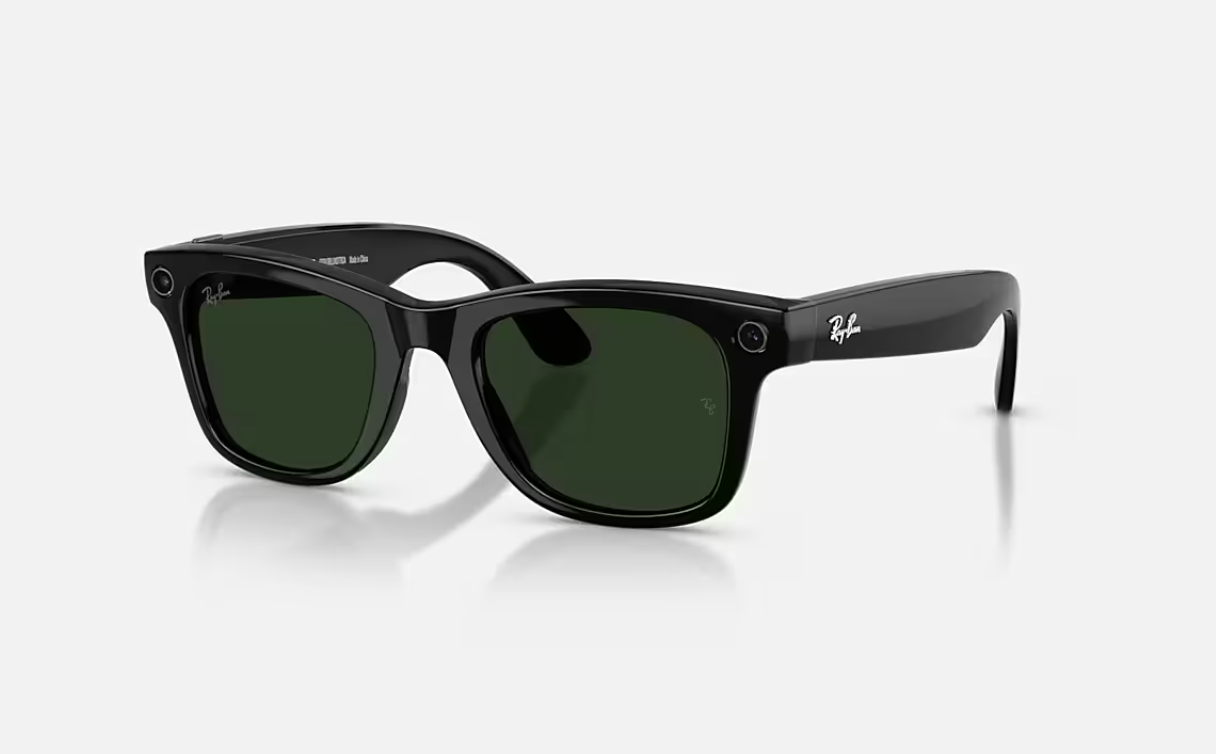 ORW4012 META WAYFARER High Bridge Fit - Shiny Black - - imagine 3