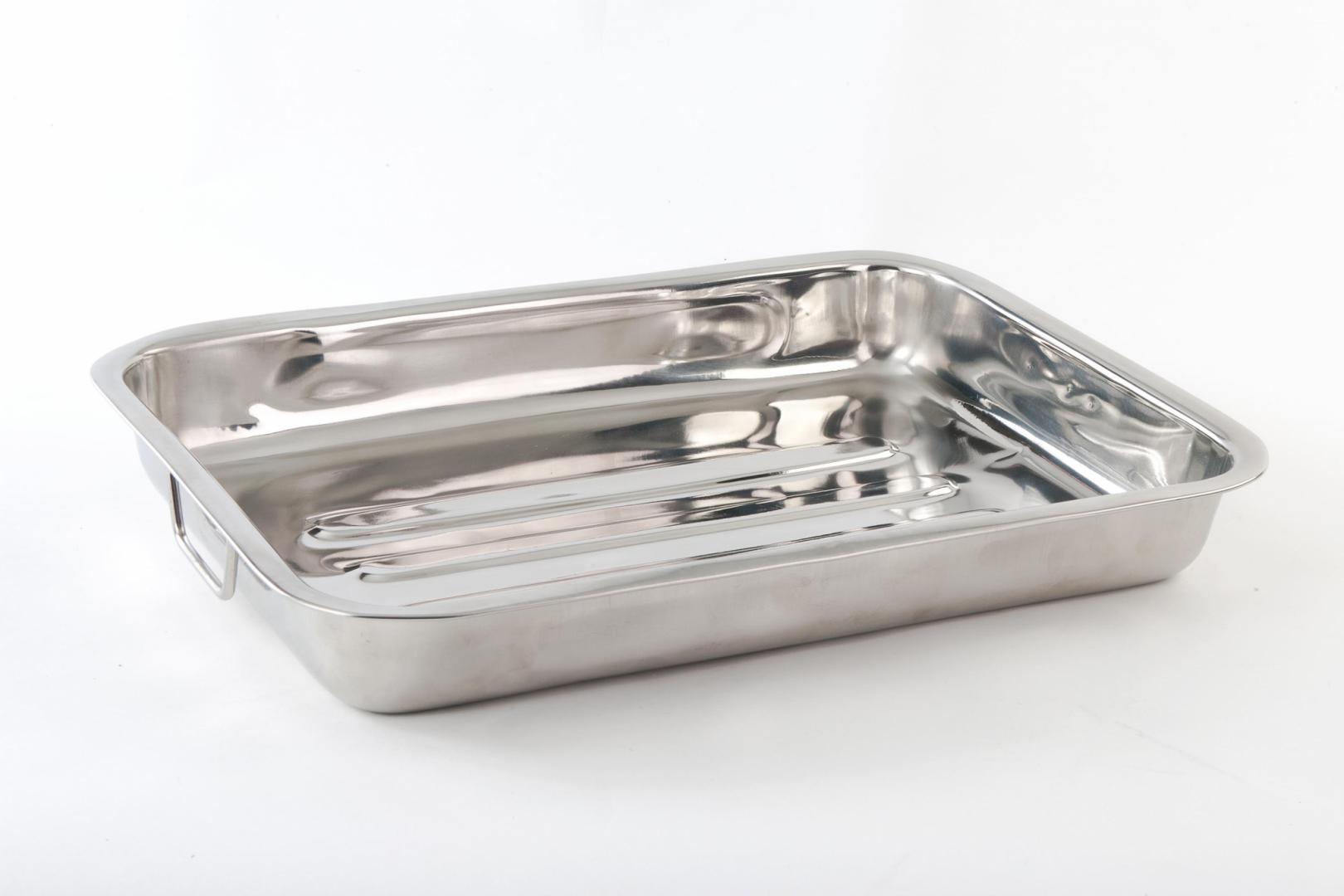 TAVA CUPTOR INOX 25x19x4.5 CM,VANORA HOME - imagine 3