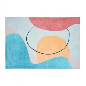 Covor printat, ERIN 200x300 cm, lavabil cu spate antialunecare,