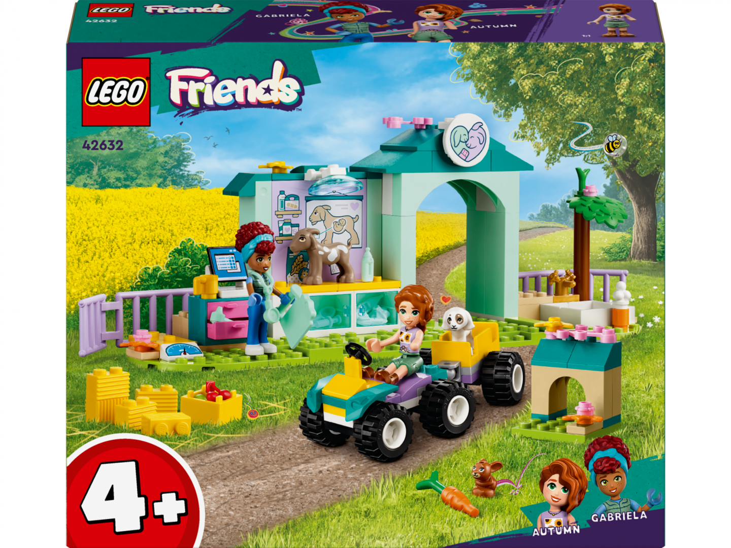 CLINICA VET. PT. ANIM. DE FERMA, LEGO 42632 - imagine 5