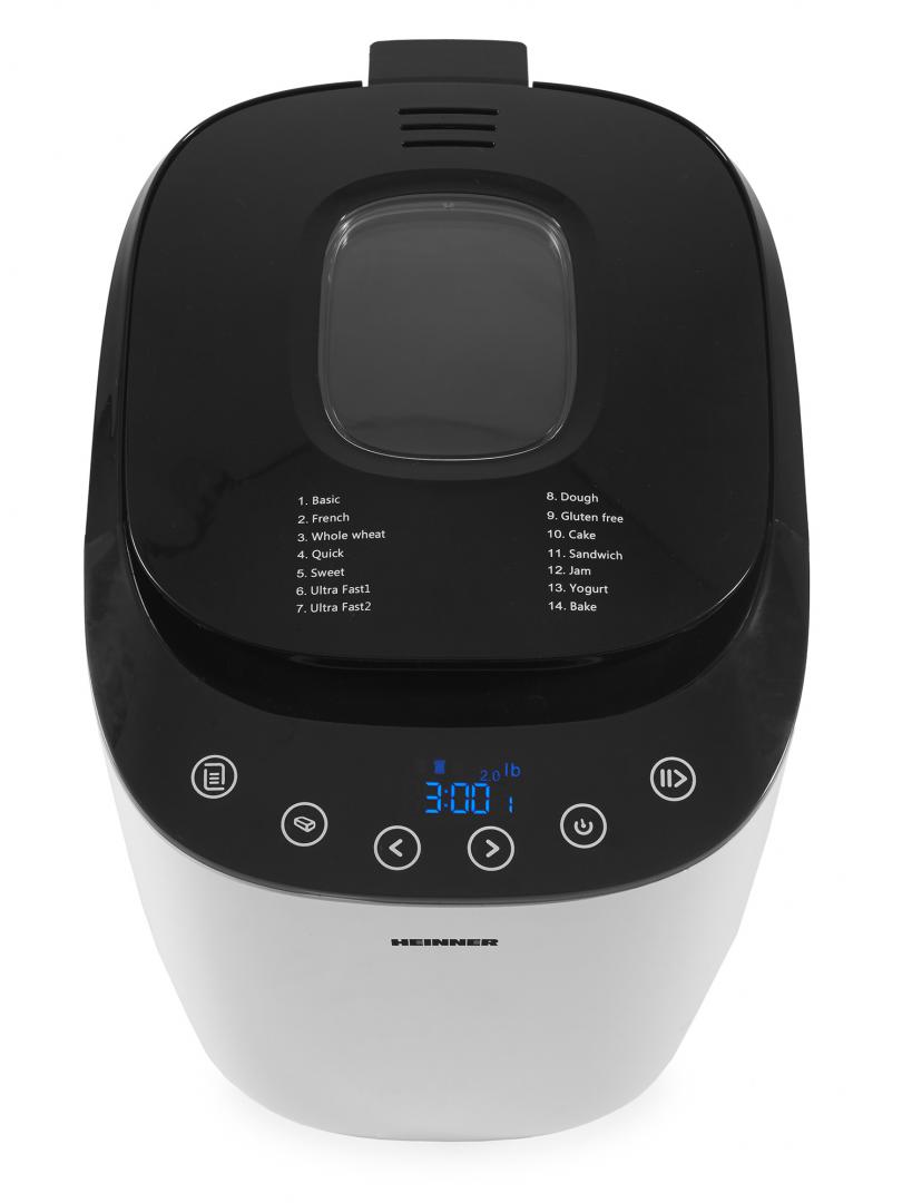 MASINA DE PAINE HEINNER HBM-900WHBK - imagine 4