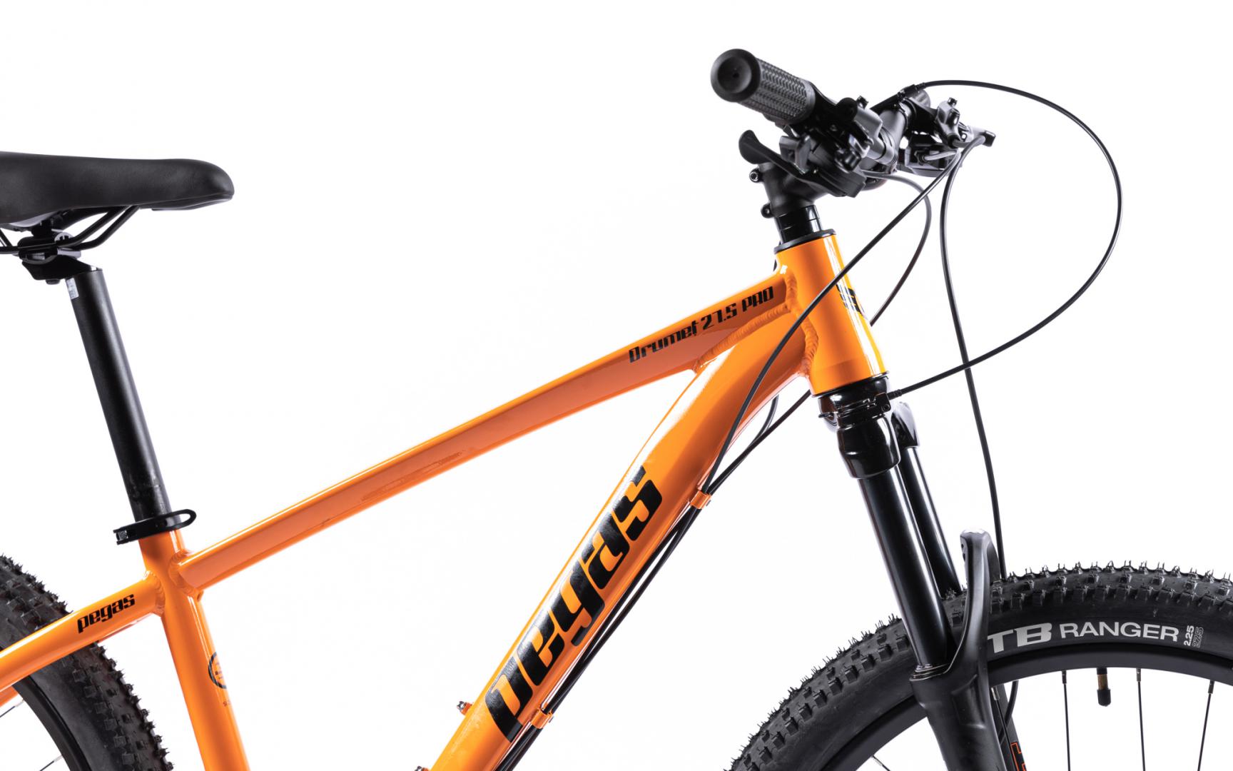 Bicicleta MTB Pegas DRUMET PRO S 27.5'' PORTOCALIU PERSIMMON - imagine 8