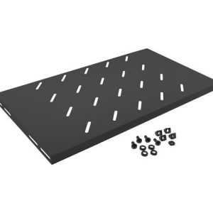 Poliță fixă 19" 1U / 486x270 mm, max. 120