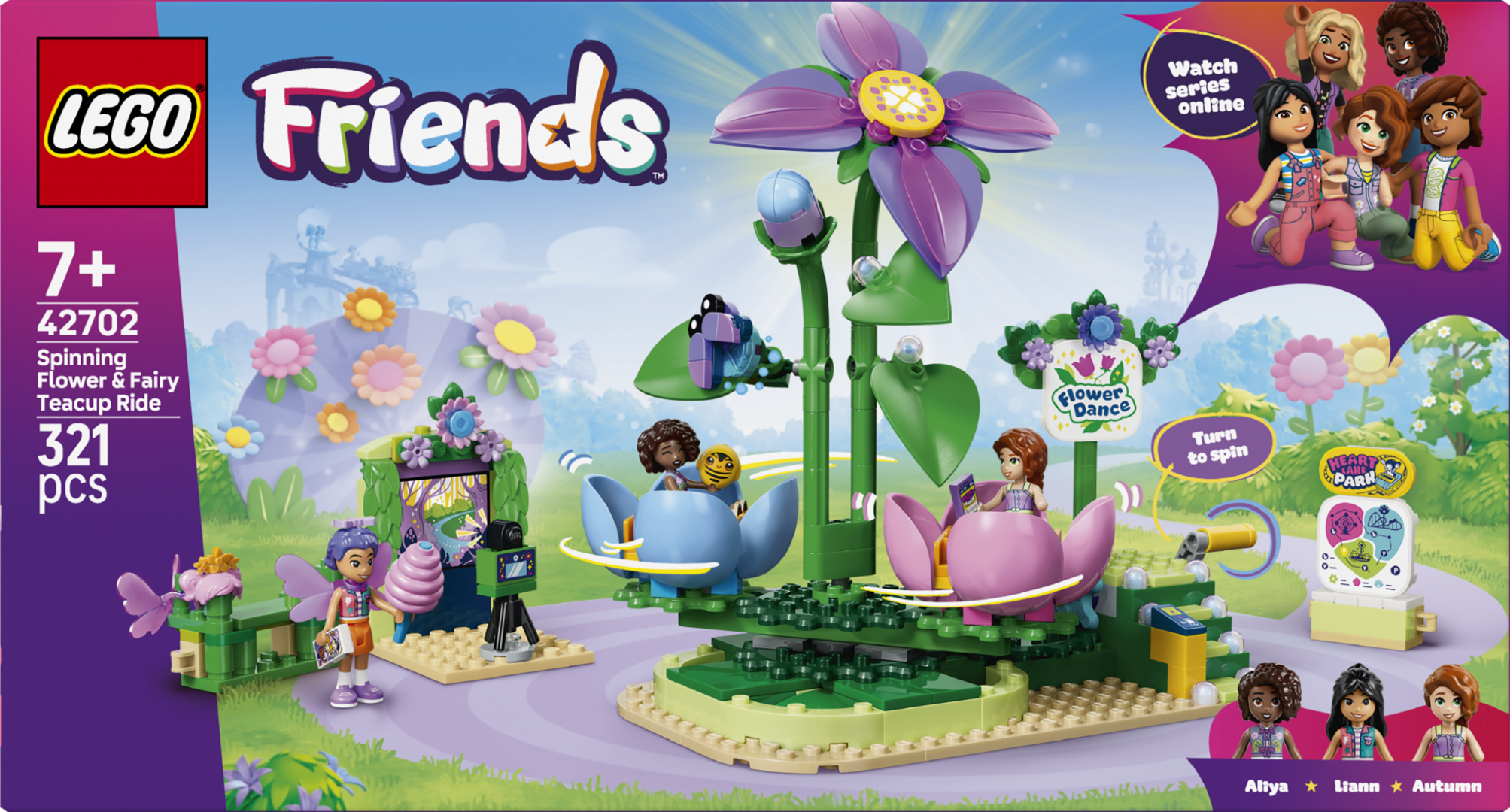FLOARE ROTITOARE SI CEASCA PENTRU ZANE LEGO42702 - imagine 3