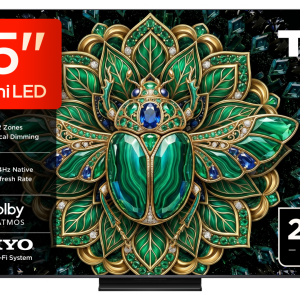 Televizor TCL QD-MiniLED 75MQLED75L, 189 cm, Smart Google TV, 4K,